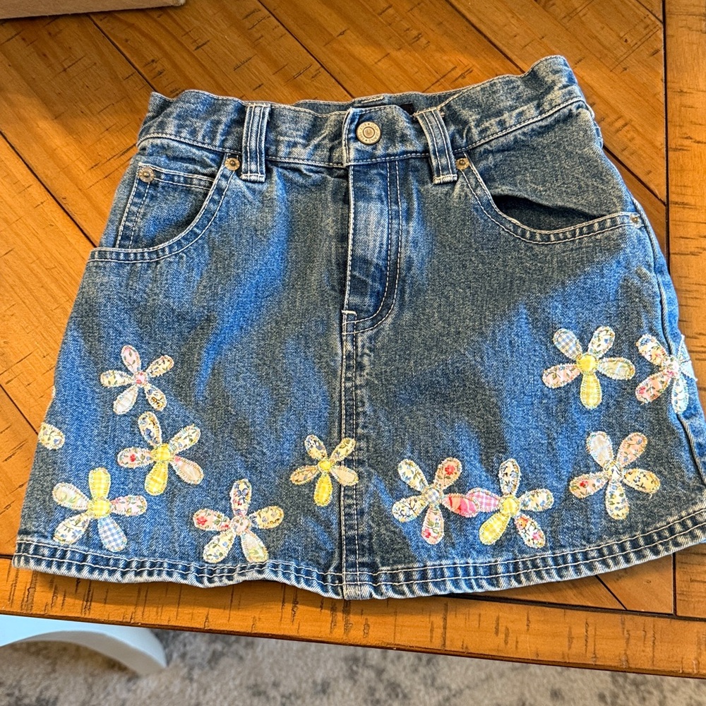 GAP Classic Blue Denim Skirt